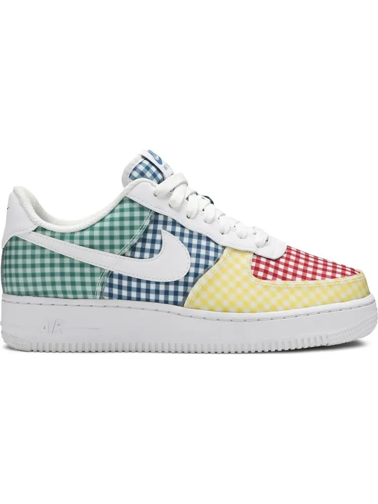 Кроссовки Nike Wmns Air Force 1 Low QS 'Gingham Pack - Multicolor' — изображение 1 из 8, мульти