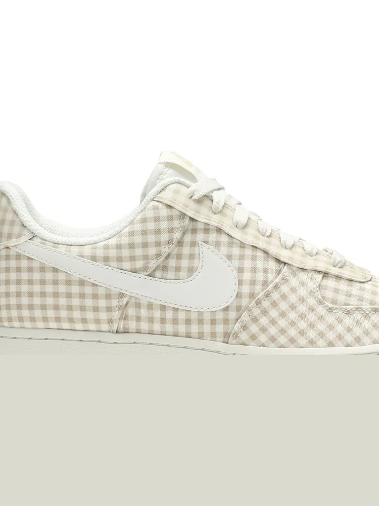Кроссовки Nike Wmns Air Force 1 Low QS 'Gingham Pack - Beige' — изображение 2 из 8, загар
