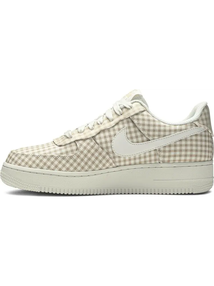 Кроссовки Nike Wmns Air Force 1 Low QS 'Gingham Pack - Beige' — изображение 3 из 8, загар