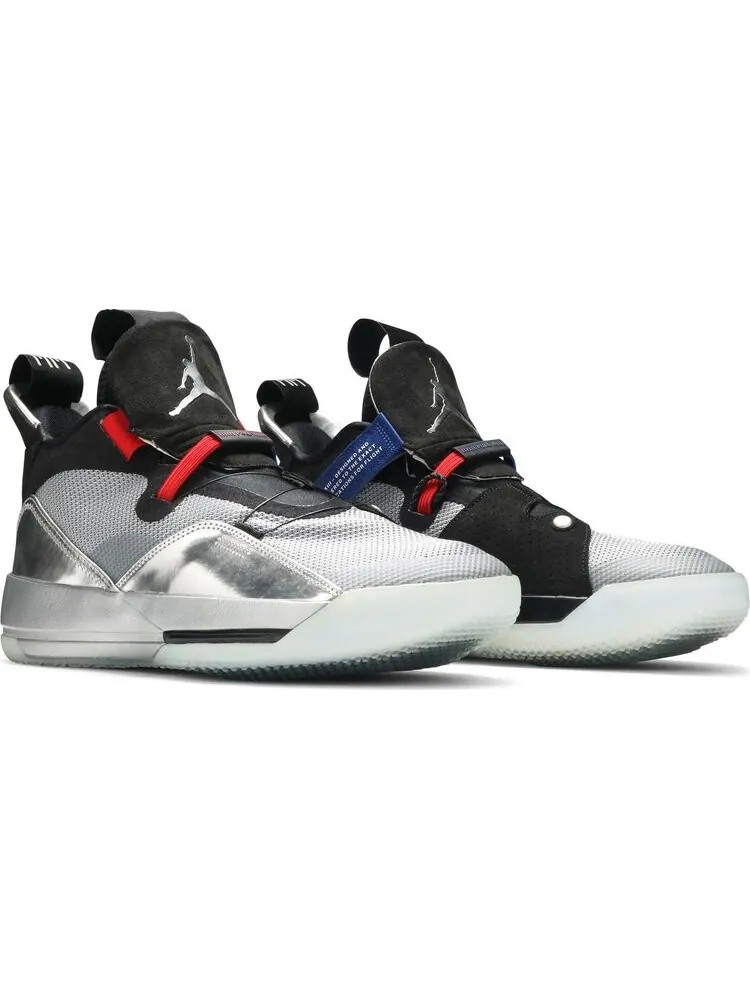 Кроссовки Air Jordan 33 PF All-Star — изображение 8 из 8, серебряный