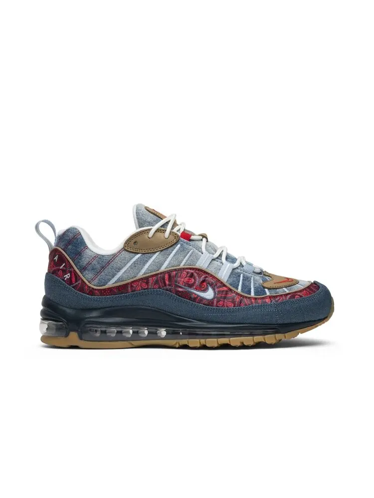 Кроссовки Nike Air Max 98 'Wild West' — изображение 1 из 4, синий