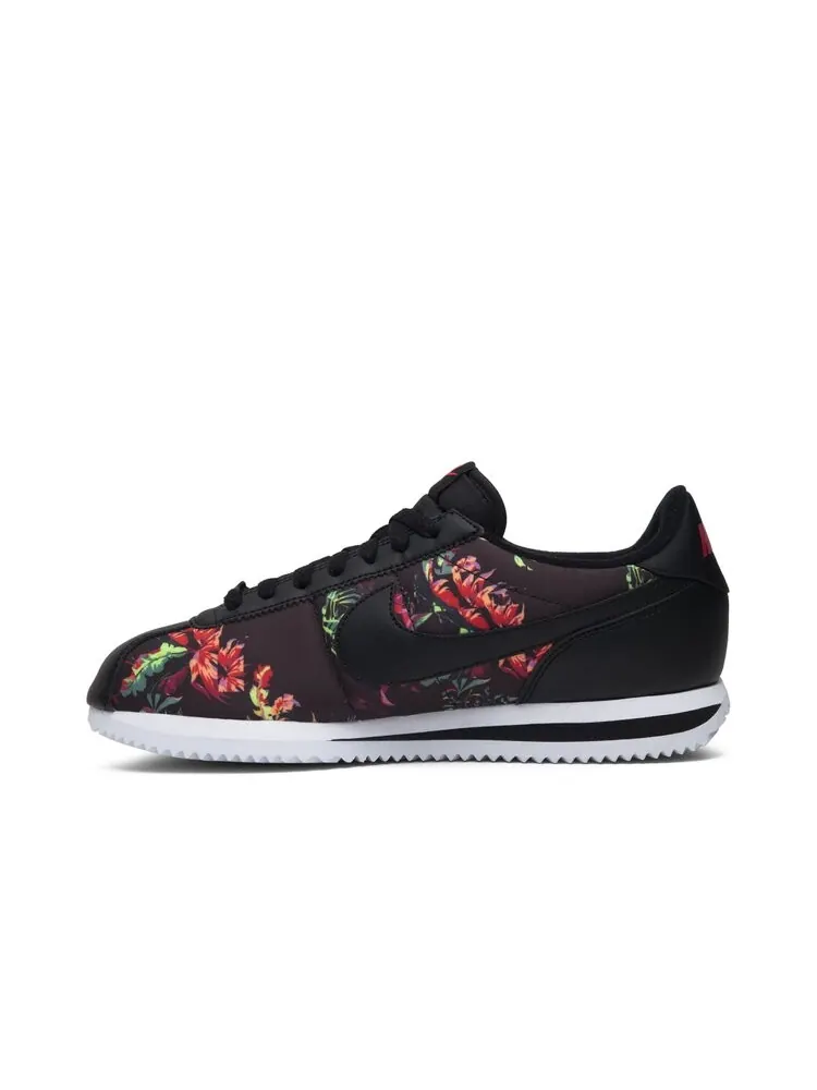 Кроссовки Nike Cortez Basic 'Floral Pack' — изображение 3 из 4, черный