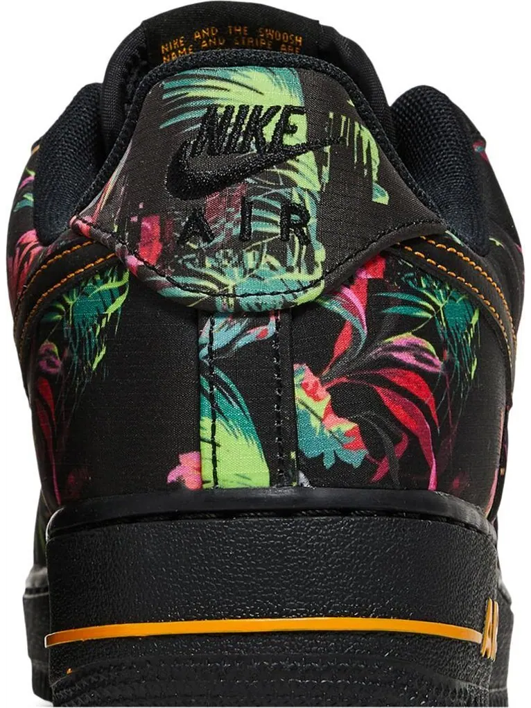 Кроссовки Nike Air Force 1 '07 LV8 'Floral Pack' — изображение 7 из 8, черный