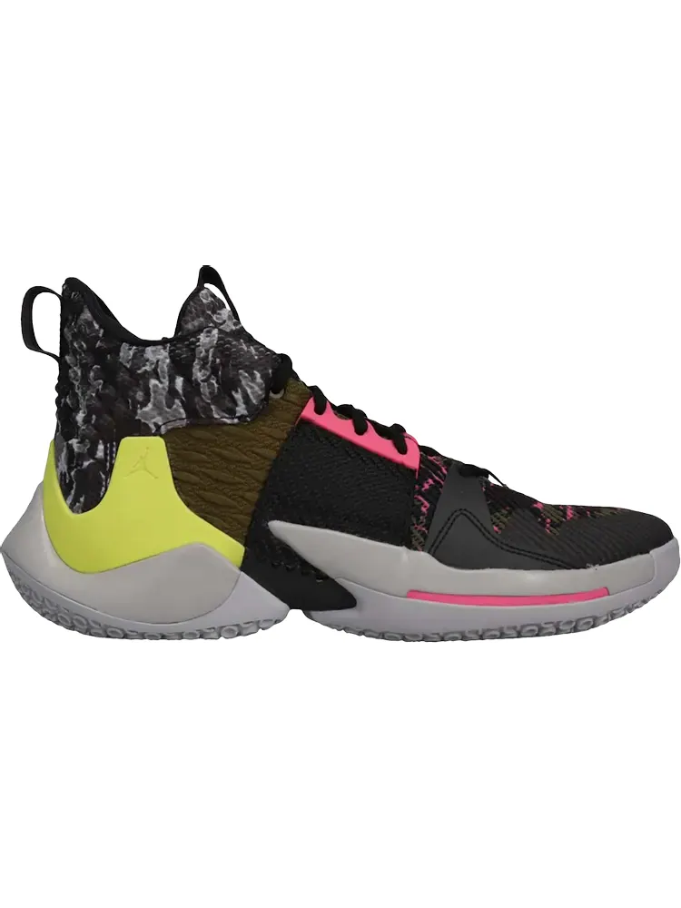 Кроссовки Jordan Why Not Zer0.2 PF Tiger Camo — изображение 1 из 1, серый