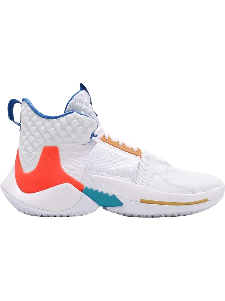Кроссовки Jordan Why Not Zer0.2 PF OKC Home — изображение 1 из 1, белый