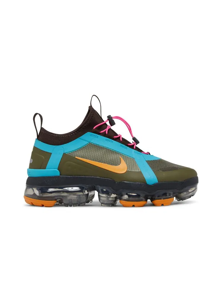 Кроссовки Wmns Air VaporMax 2019 'Olive Teal' — изображение 1 из 8, оливковый