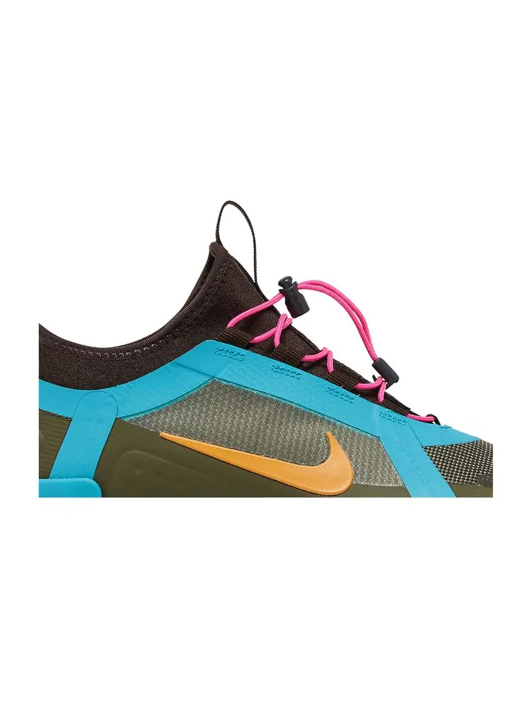 Кроссовки Wmns Air VaporMax 2019 'Olive Teal' — изображение 2 из 8, оливковый