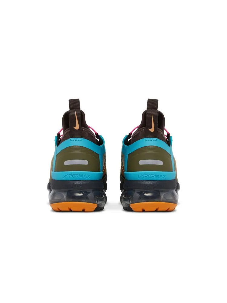 Кроссовки Wmns Air VaporMax 2019 'Olive Teal' — изображение 6 из 8, оливковый