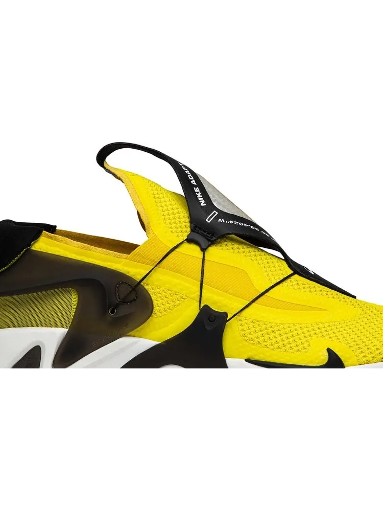 Кроссовки Nike Adapt Huarache 'Opti Yellow' — изображение 2 из 8, желтый