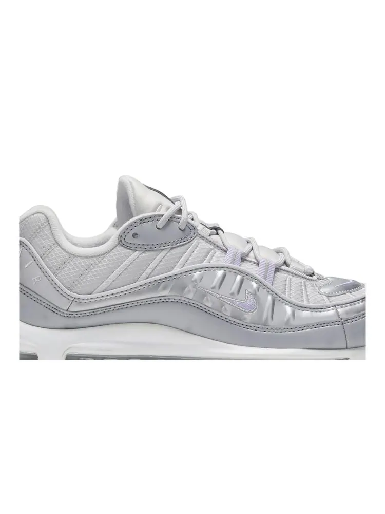 Кроссовки Wmns Air Max 98 'Lilac Metallic Silver' — изображение 2 из 8, металлик серебристый