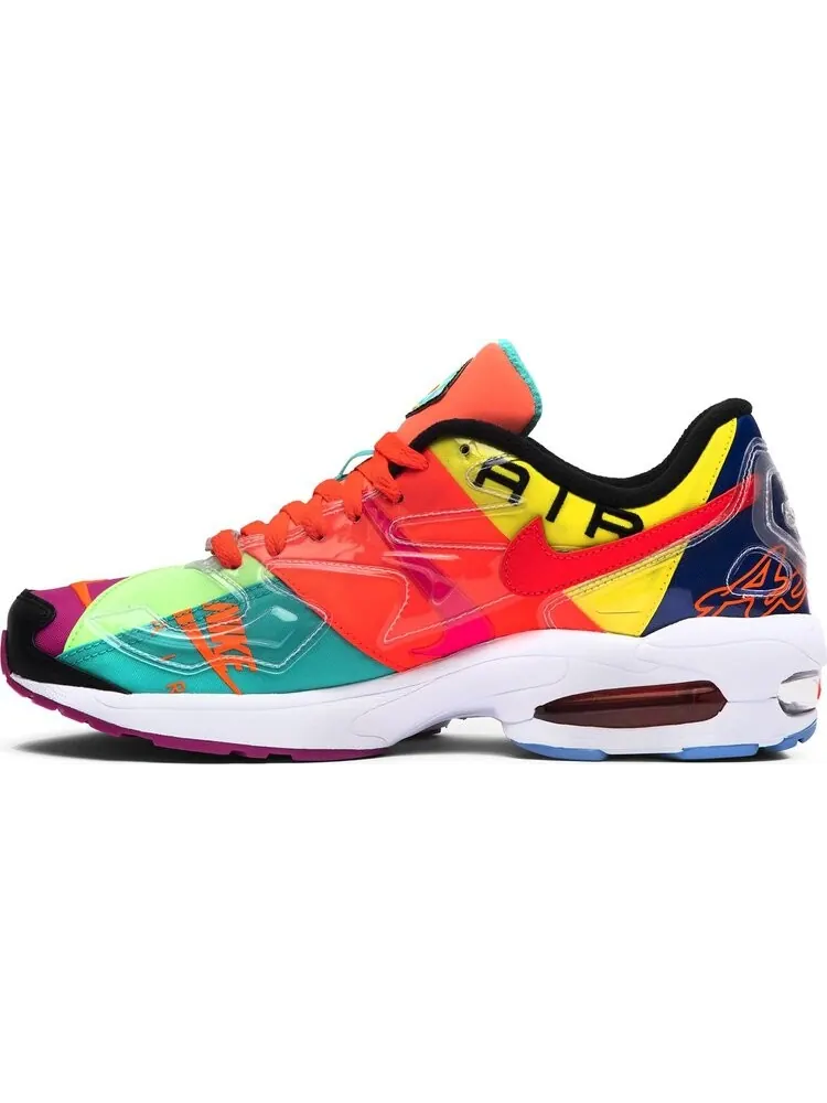Кроссовки Nike Atmos x Air Max 2 Light QS 'Logos' — изображение 3 из 8, мульти
