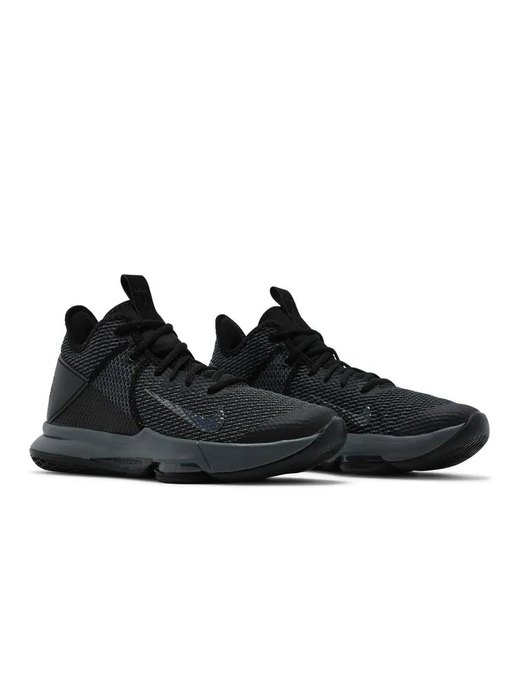 Кроссовки LeBron Witness 4 'Black' — изображение 8 из 8, черный