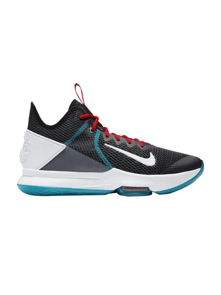 Кроссовки LeBron Witness 4 'Black Red Glass Blue' — изображение 1 из 1, черный красный синий