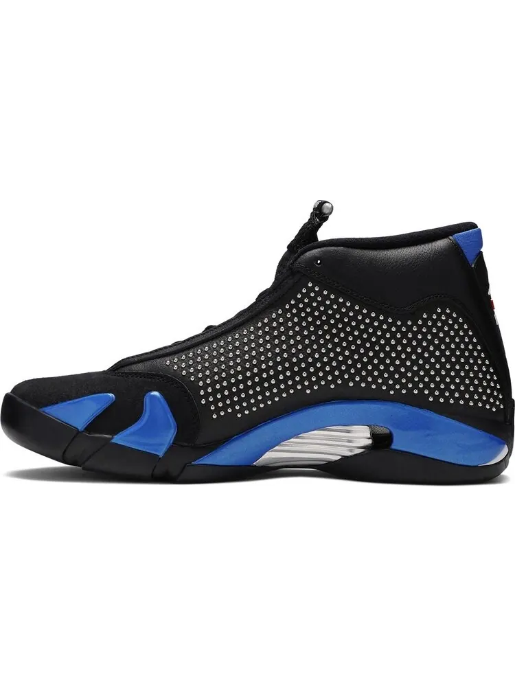 Кроссовки Supreme x Air Jordan 14 Retro Black Varsity Royal — изображение 4 из 9, черный