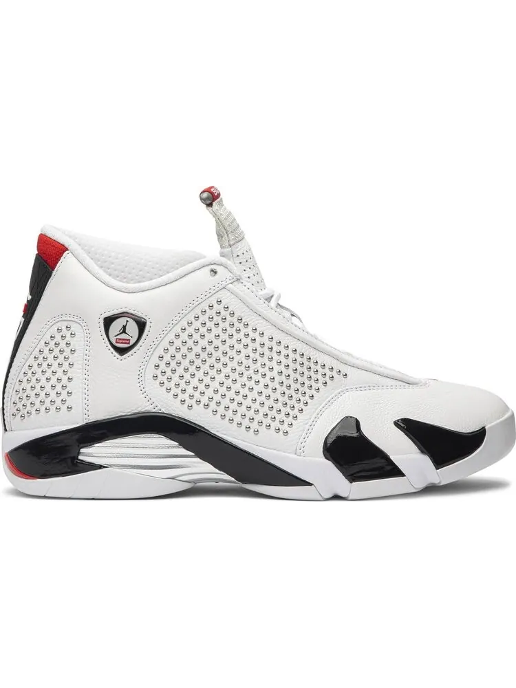 Кроссовки Supreme x Air Jordan 14 Retro White — изображение 1 из 8, белый