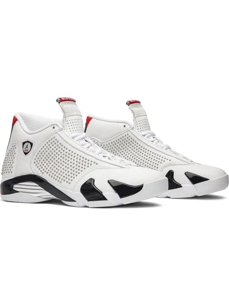 Кроссовки Supreme x Air Jordan 14 Retro White — изображение 8 из 8, белый