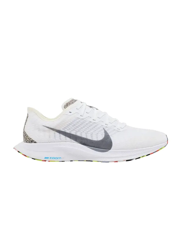 Кроссовки Nike Zoom Pegasus Turbo 2 AW 'White Multi-Color' — изображение 1 из 9, белый/серый/синий
