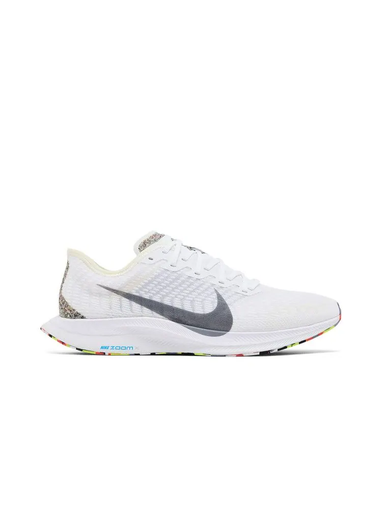 Кроссовки Nike Zoom Pegasus Turbo 2 AW 'White Multi-Color' — изображение 2 из 9, белый/серый/синий