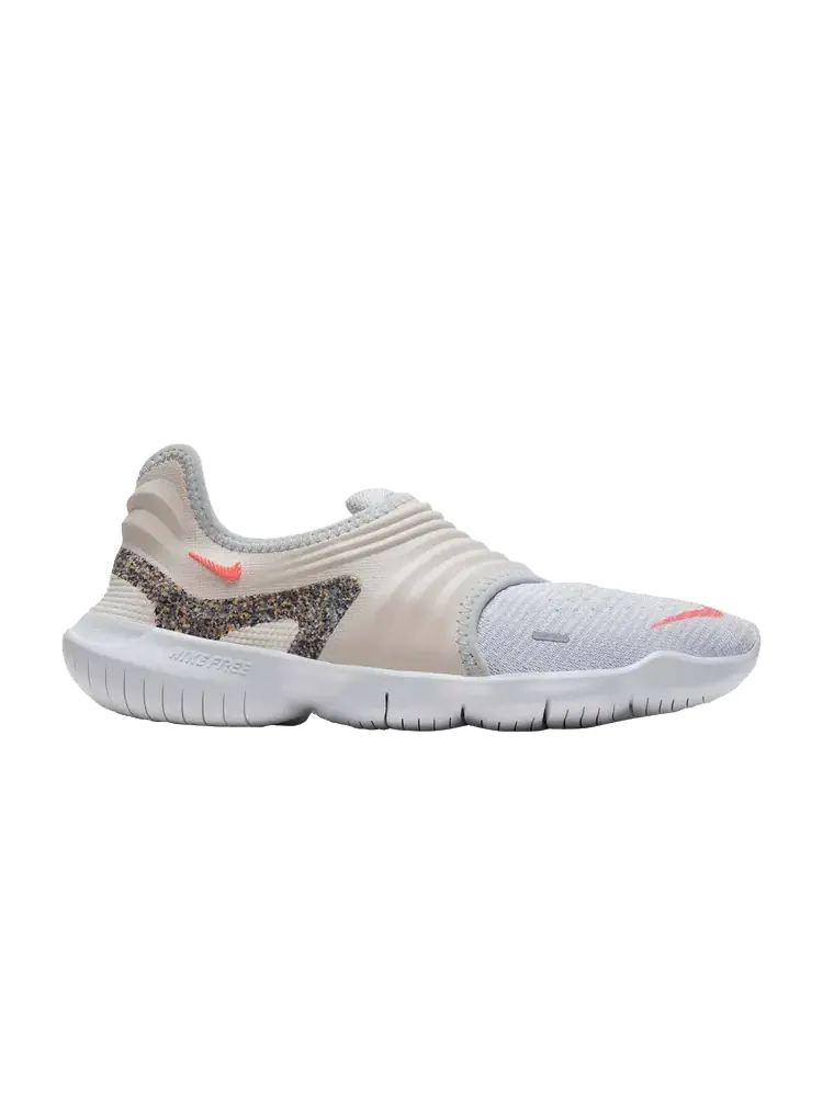 Кроссовки Nike Wmns Free RN Flyknit 3.0 'Platinum Lava Glow' — изображение 1 из 1, платиновый//белый