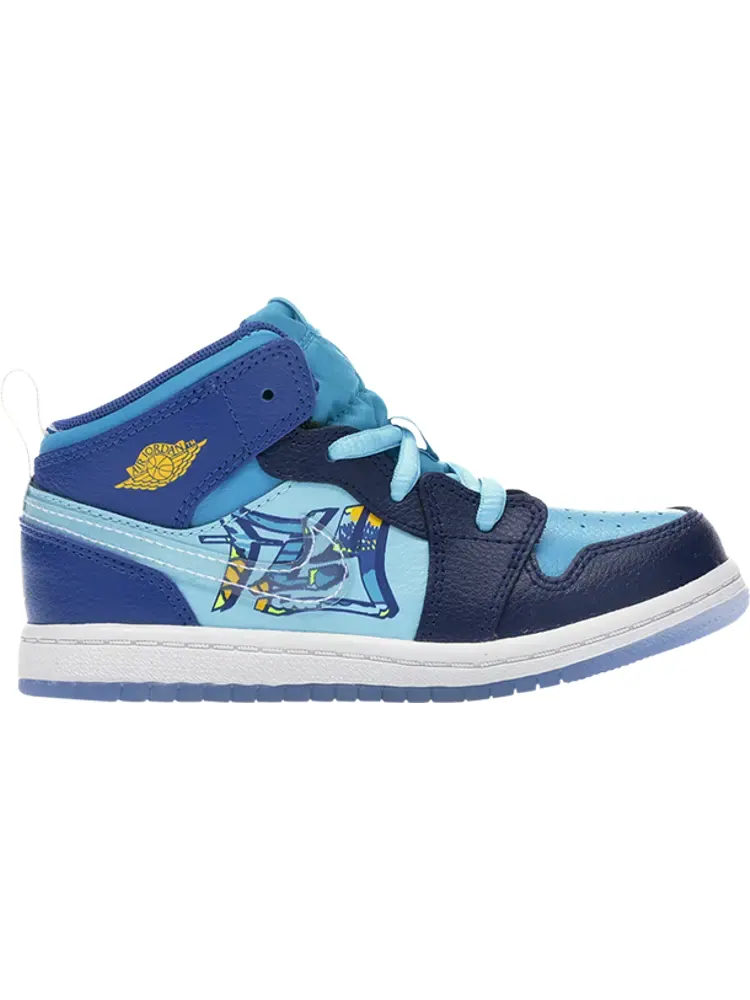 Кроссовки Air Jordan 1 Mid TD Fly — изображение 1 из 1, синий