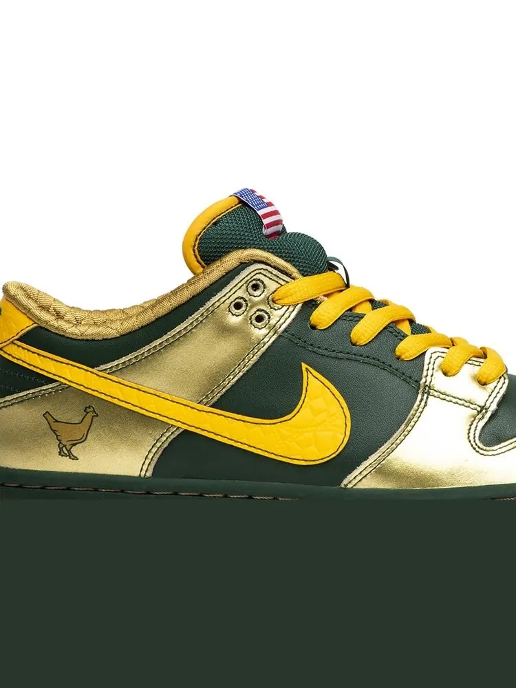 Кроссовки Nike Dunk Pro Low SB 'Doernbecher' 2018 — изображение 2 из 8, золото
