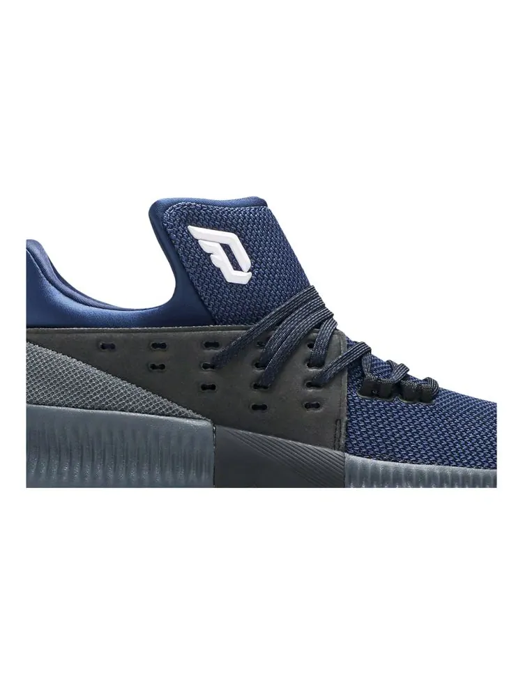 Кроссовки D Lillard 3 J 'Utility Black Mystery Blue' — изображение 2 из 8, черный синий