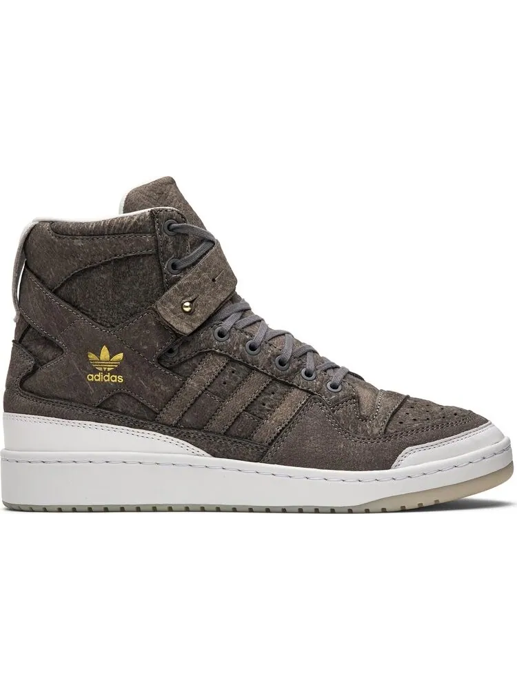 Кроссовки Adidas Forum Hi 'Crafted' — изображение 1 из 8, черный