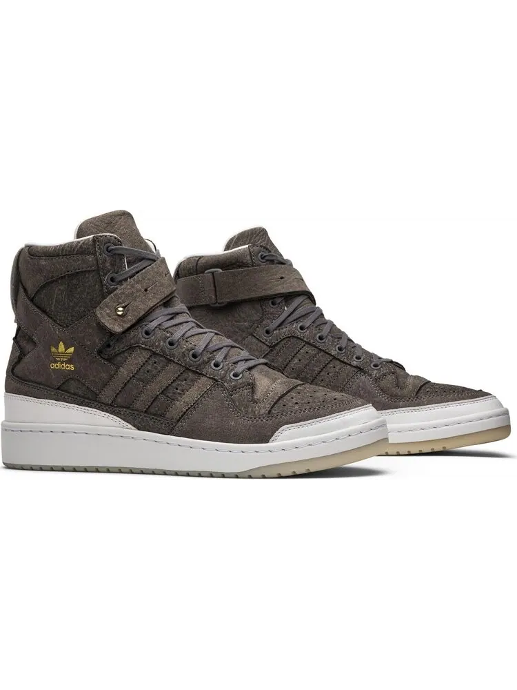 Кроссовки Adidas Forum Hi 'Crafted' — изображение 8 из 8, черный