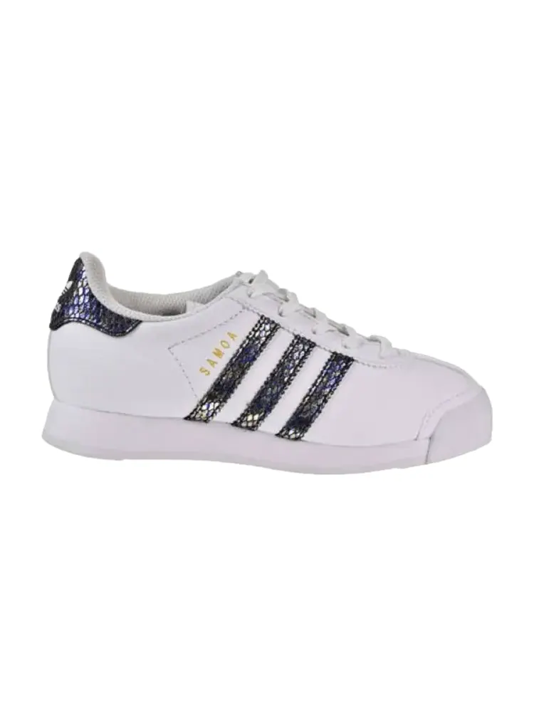 Кроссовки adidas Samoa C 'Snake Scales' — изображение 1 из 1, белый/белый/черный