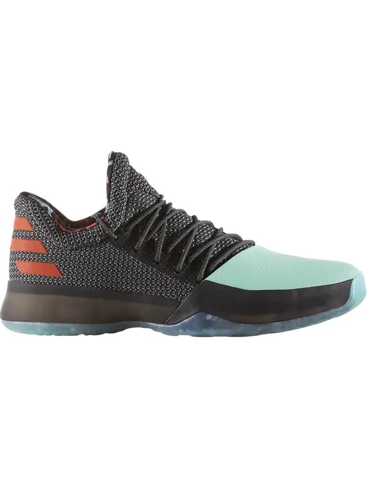 Кроссовки Adidas Harden Vol. 1 'Cactus Kid' — изображение 1 из 8, черный