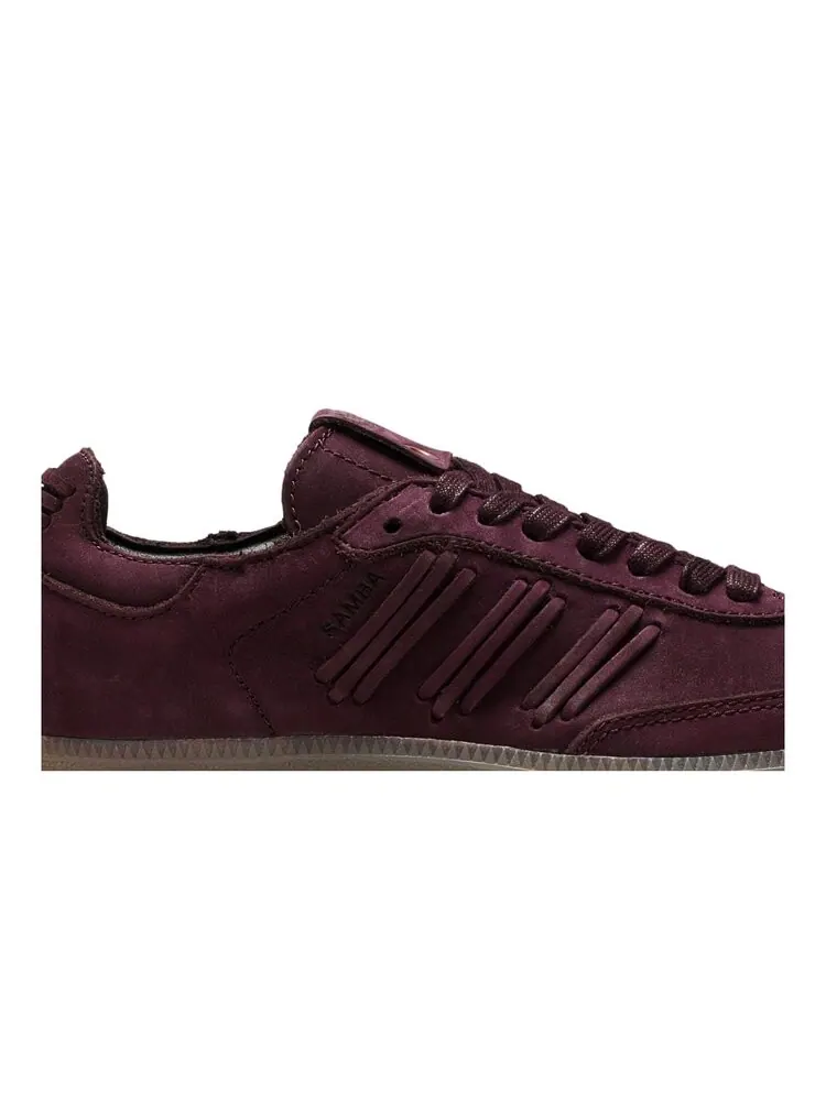 Кроссовки Adidas Wmns Samba 'Deep Hue Pack - Maroon' — изображение 2 из 4, красный