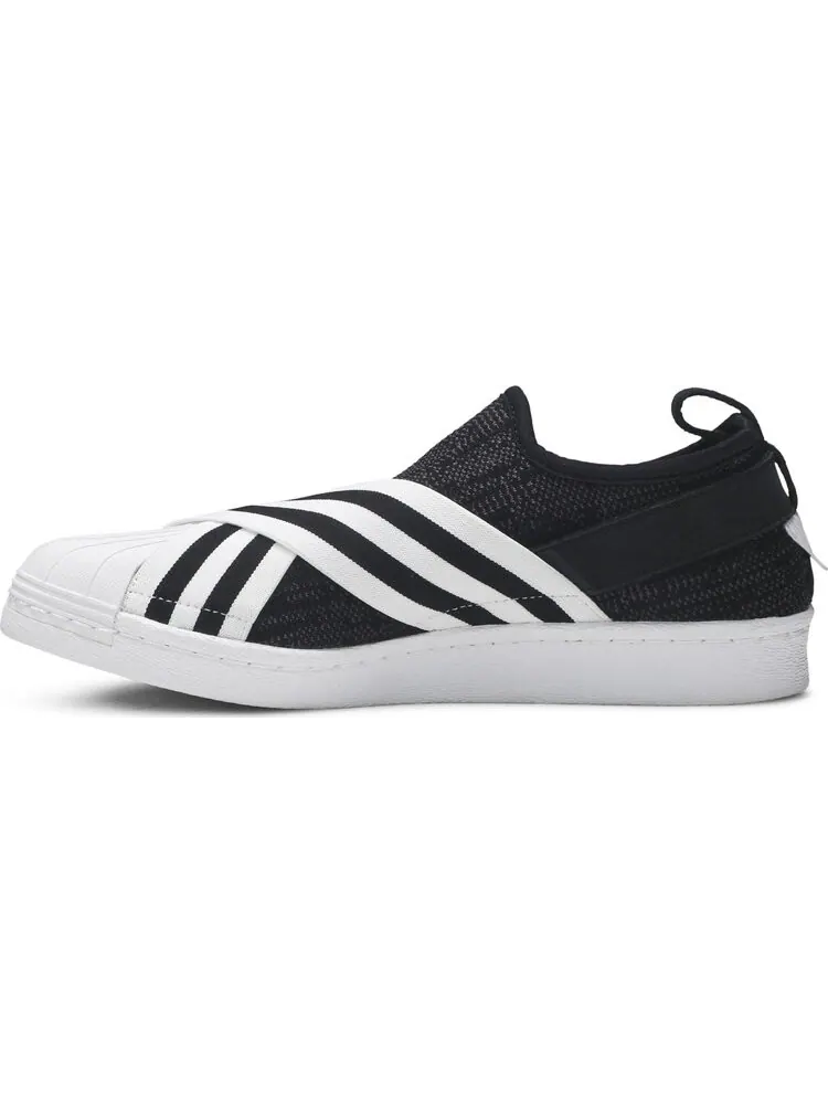 Кроссовки Adidas White Mountaineering x Superstar Slip-On PK 'Black White' — изображение 3 из 8, черный