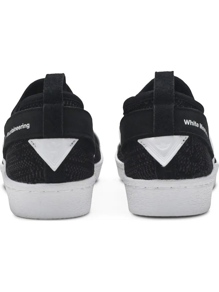 Кроссовки Adidas White Mountaineering x Superstar Slip-On PK 'Black White' — изображение 6 из 8, черный
