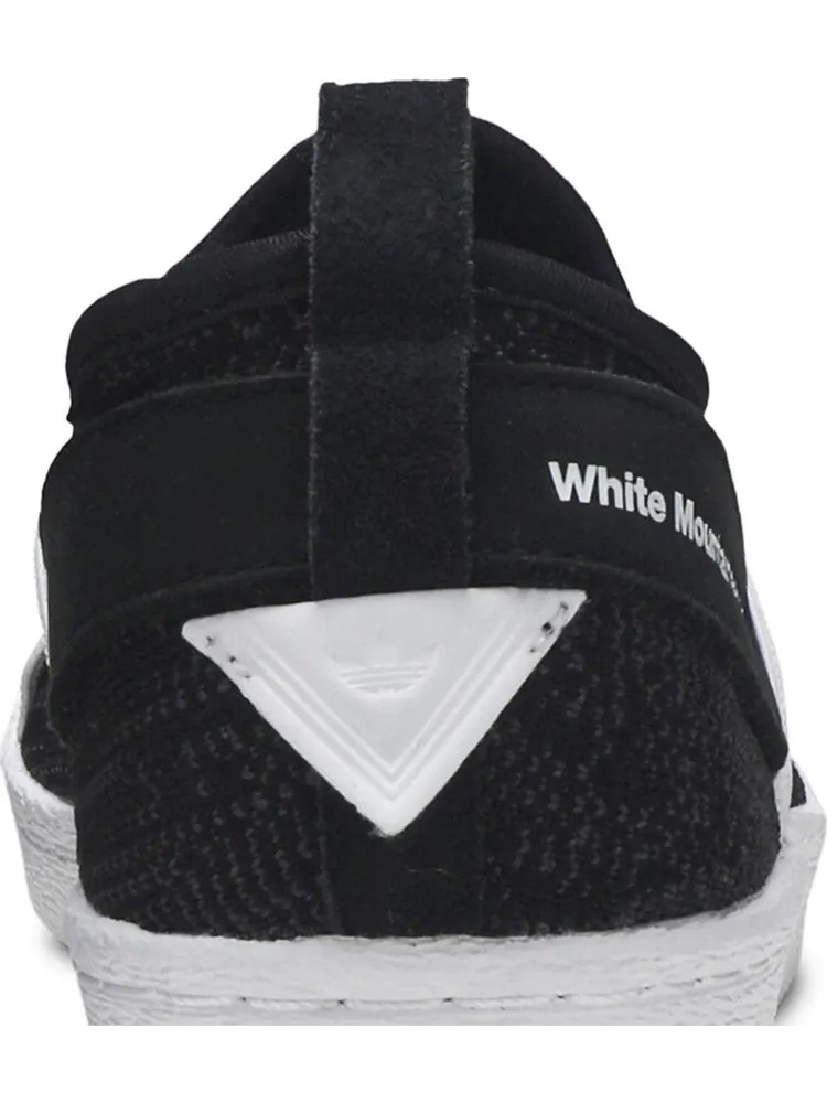 Кроссовки Adidas White Mountaineering x Superstar Slip-On PK 'Black White' — изображение 7 из 8, черный