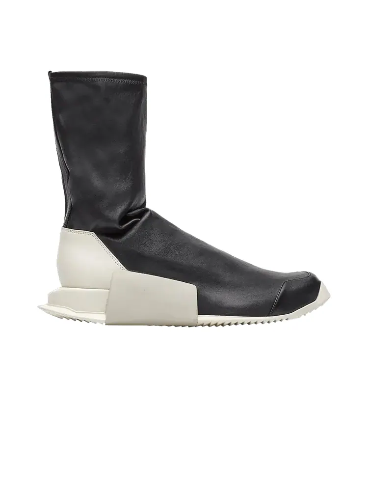 Кроссовки Rick Owens x Level Runner High 'Black Milk' — изображение 1 из 1, черный