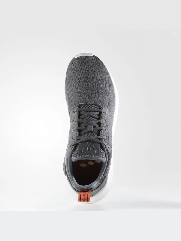 Кроссовки Adidas NMD_R2 'Grey Harvest' — изображение 3 из 7, серый
