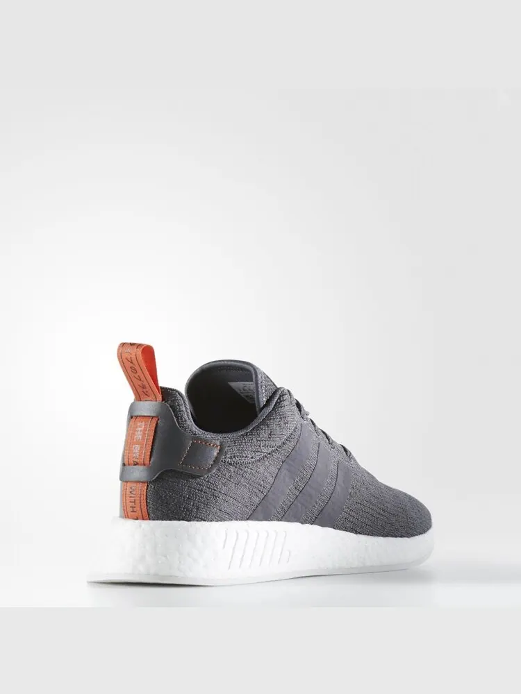 Кроссовки Adidas NMD_R2 'Grey Harvest' — изображение 4 из 7, серый