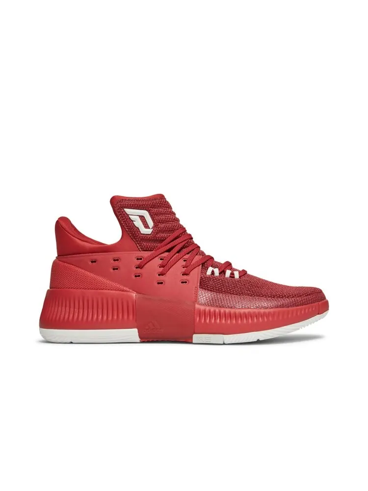 Кроссовки Adidas Dame 3 'Power Red' — изображение 1 из 4, красный