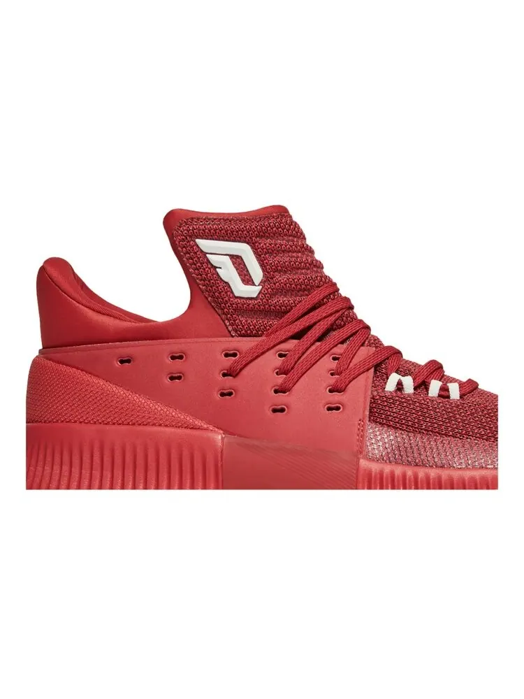 Кроссовки Adidas Dame 3 'Power Red' — изображение 2 из 4, красный