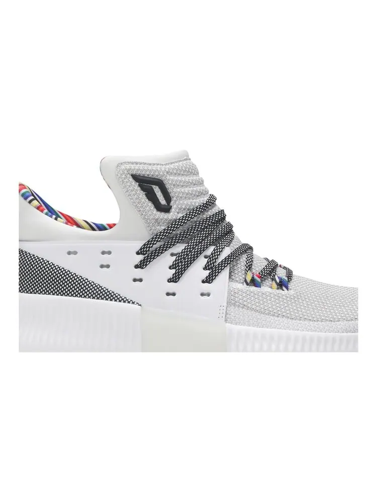 Кроссовки Adidas D Lillard 3 'BHM' — изображение 2 из 4, белый