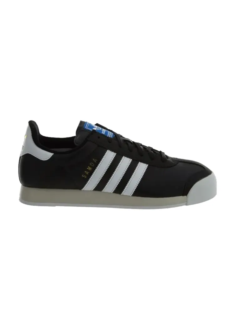 Кроссовки adidas Samoa 'Core Black' — изображение 1 из 1, черный/белый/золотистый