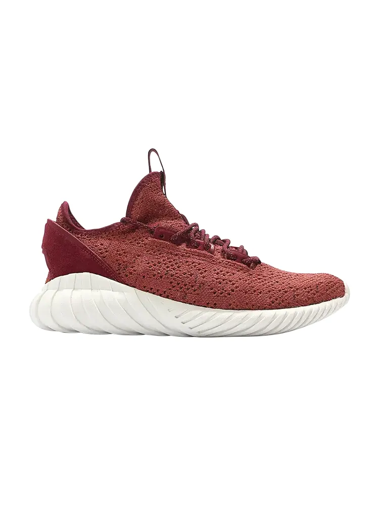 Кроссовки Adidas Tubular Doom Sock Primeknit 'Russet' — изображение 1 из 1, красный