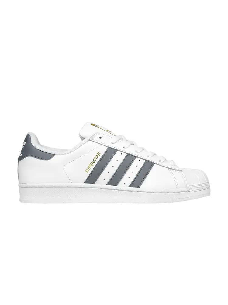 Кроссовки Adidas Superstar Foundation — изображение 1 из 4, серый