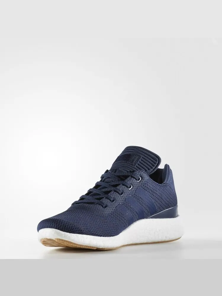 Кроссовки Adidas Busenitz PureBoost Primeknit 'Collegiate Navy' — изображение 2 из 7, синий