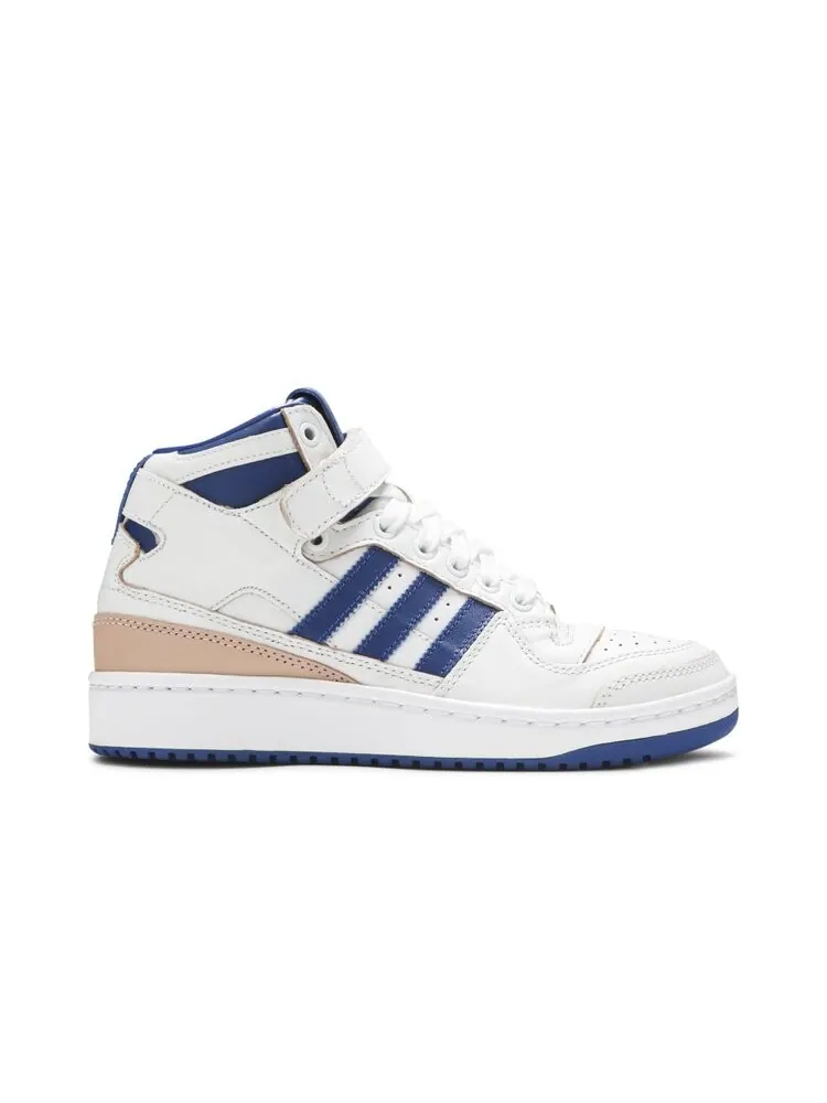 Кроссовки Adidas Forum Mid 'White Royal' — изображение 1 из 4, синий