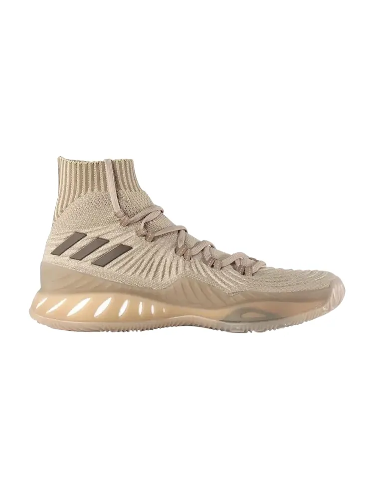 Кроссовки Adidas Crazy Explosive 2017 Primeknit 'Trace Khaki' — изображение 1 из 1, загар