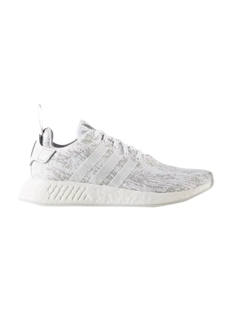 Кроссовки Adidas Wmns NMD_R2 'White Grey' — изображение 1 из 4, белый