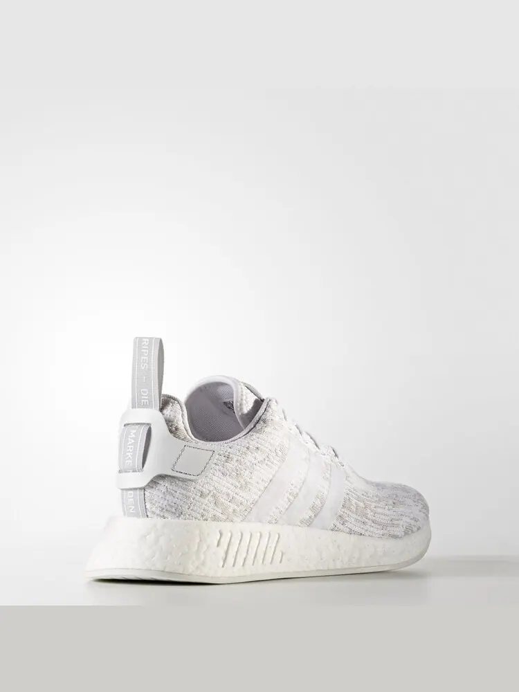 Кроссовки Adidas Wmns NMD_R2 'White Grey' — изображение 4 из 4, белый