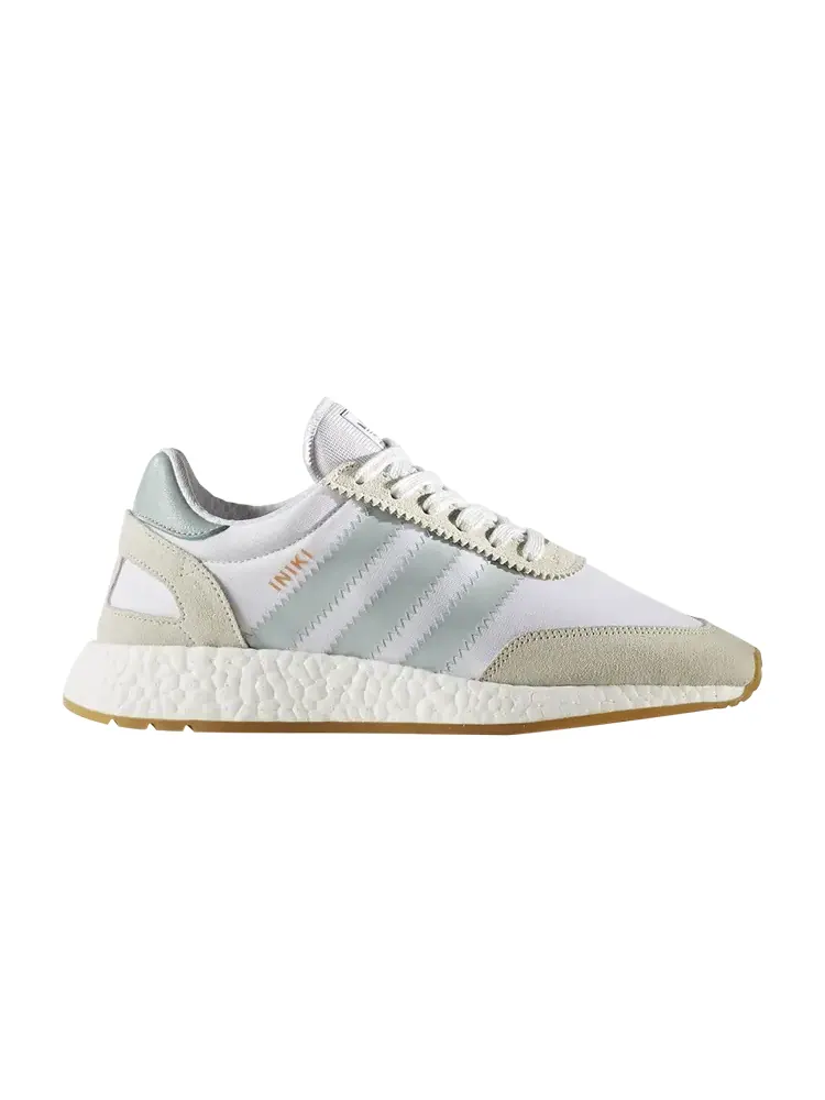Кроссовки Adidas Wmns Iniki Runner 'White Tactile Green' — изображение 1 из 1, белый