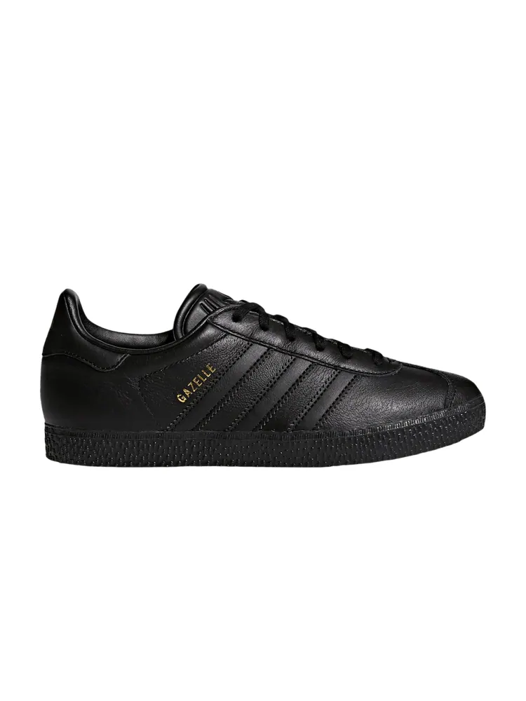 Кроссовки adidas Gazelle J 'Triple Black' — изображение 1 из 1, черный/черный/черный